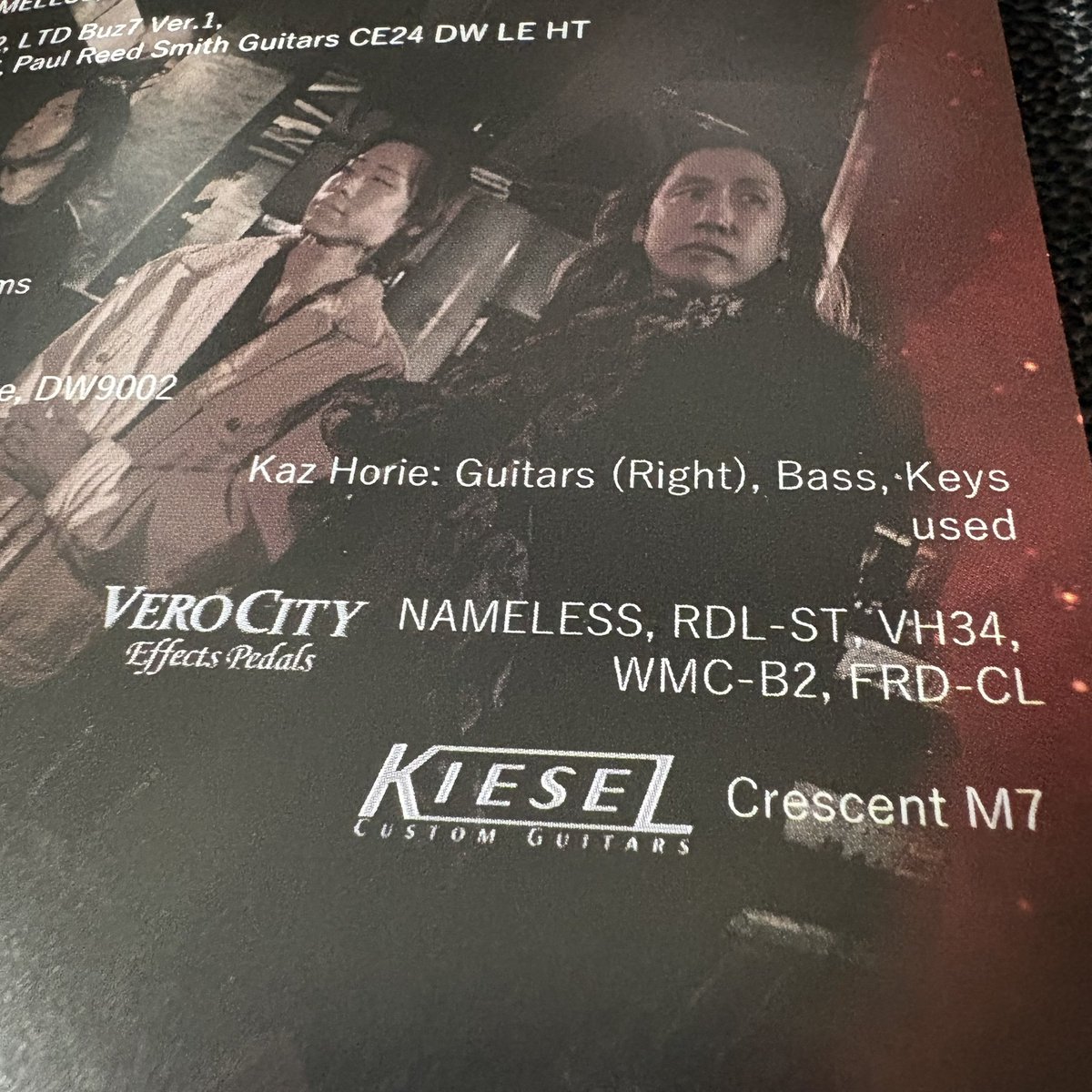 verocityeffects's tweet photo. Midnight’s VeroCity special - FLUVIUS ART OF VERMILLION VeroCity創設時に初代デモンストレーション担当 Kiesel日本人エンドーサーのKaz Horie氏率いる最新作CD!!!全てのギターサウンドにVeroCityが使用されています。要チェック✅ https://t.co/BPs0vghpP5
