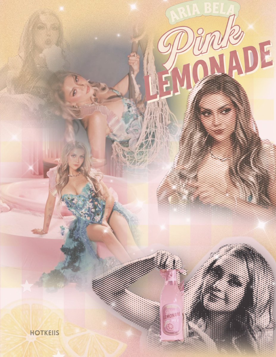 hotkeiis's tweet photo. Ayer no podía dormir asi que hoce este tipo “póster” de Pink Lemonadee 🍋💕 https://t.co/2FvVaNGxVw