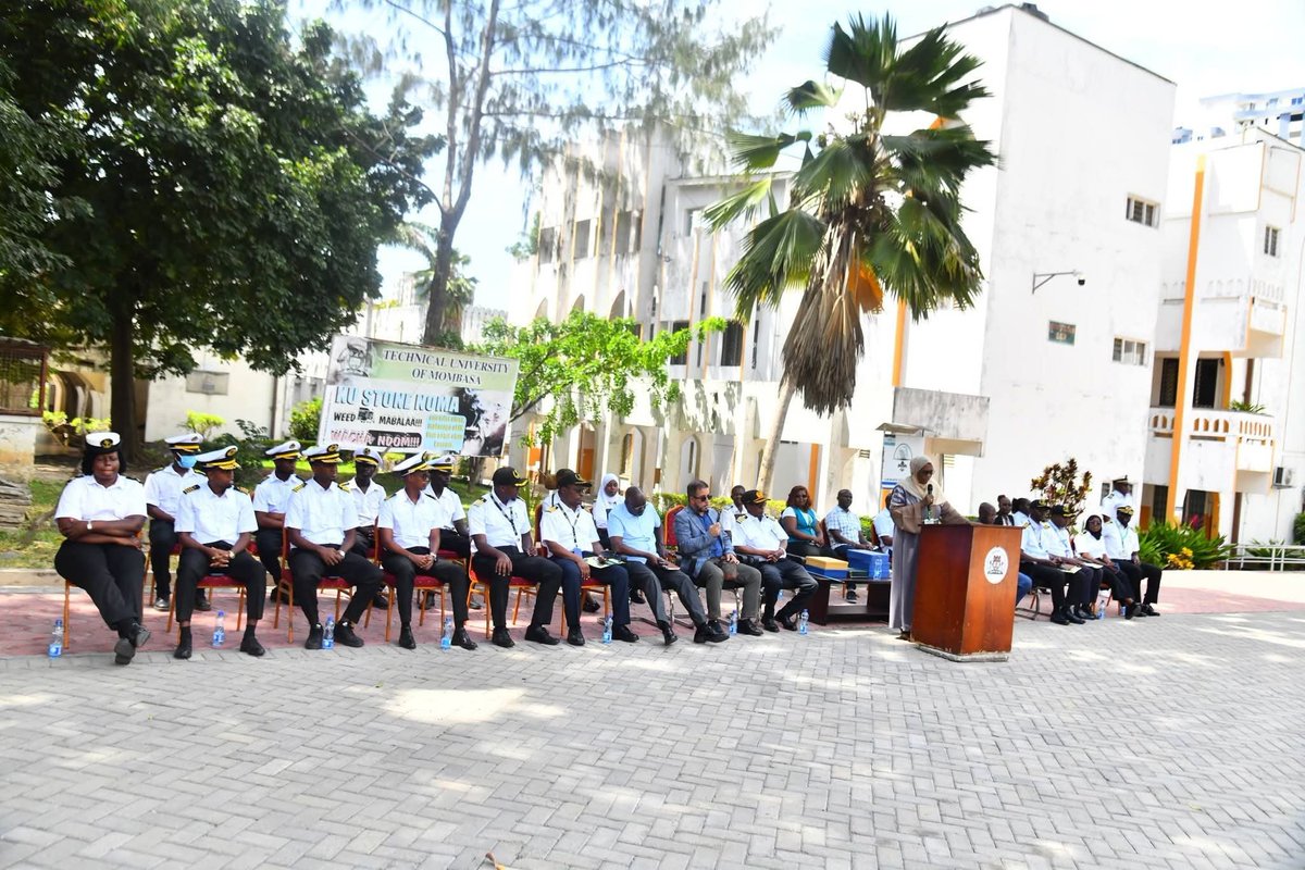 Tum001Ke's tweet photo. TUM has made history as the first institution in the region to train and graduate Marine Pilots through a competency-based professional programme, marking a major milestone for both the University and the country.

Read more: https://t.co/U08Tu775sH https://t.co/ddEWjnlXb1
