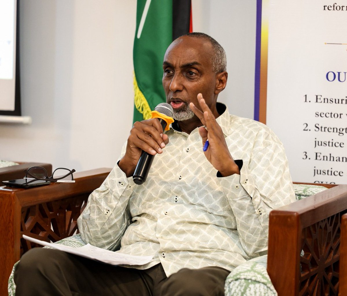 EACCKenya's tweet photo. 𝗘𝗔𝗖𝗖 𝗖𝗘𝗢 𝗖𝗔𝗟𝗟𝗦 𝗙𝗢𝗥 𝗗𝗜𝗚𝗜𝗧𝗔𝗟 𝗧𝗥𝗔𝗡𝗦𝗙𝗢𝗥𝗠𝗔𝗧𝗜𝗢𝗡 𝗧𝗢 𝗦𝗧𝗥𝗘𝗡𝗚𝗧𝗛𝗘𝗡 𝗧𝗛𝗘 𝗙𝗜𝗚𝗛𝗧 𝗔𝗚𝗔𝗜𝗡𝗦𝗧 𝗖𝗢𝗥𝗥𝗨𝗣𝗧𝗜𝗢𝗡

The Chief Executive Officer of the Ethics and Anti-Corruption Commission (EACC), Mr. Abdi Mohamud, has urged justice sector institutions to embrace digital transformation as a strategic tool for promoting transparency, accountability and the fight against corruption. He made the remarks during a high-level panel discussion during the 38th NCAJ Council Meeting held in Mombasa, Kenya.

"Technology is now the biggest enabler for corruption prevention, law enforcement and transparency. For justice sector agencies, secure digital systems should no longer be optional, but a key component of our day-to-day functions," Mr. Mohamud said.”

He said digital transformation offers a unique opportunity to deepen inter-agency collaboration in preventing, detecting, investigating, prosecuting and adjudicating corruption cases, while improving service delivery. He urged justice sector actors to integrate their information systems for secure, real-time exchange of intelligence and evidence, coordinated investigations and prosecutions, and stronger electronic evidence management.

Mr. Mohamud also called for wider adoption of data analytics and artificial intelligence to detect conflicts of interest, flag procurement red flags, analyse suspicious payment patterns, and map beneficial ownership networks linked to corruption. He stressed that this must be matched by continued investment in capacity building in digital investigations, forensics, AI, cybersecurity and digital ethics alongside robust governance frameworks to protect privacy and ensure technology complements, not replaces, professional judgement and due process.

Launching the reform instruments, among them the Justice Sector ICT Policy and Action Plan, Chief Justice Martha Koome underscored the importance of collaboration among justice sector institutions, noting that the public experiences the justice system as one interconnected chain, not separate institutions and that weaknesses in one link undermine confidence in the whole system.

"Together, through the NCAJ, we must continue to strengthen public confidence in the rule of law, deepen access to justice and build a justice system that is truly people-centred," she said.

The launch marks a significant milestone in the digitization of Kenya's justice system, reaffirming the sector's commitment to technology, institutional collaboration and people centred justice.