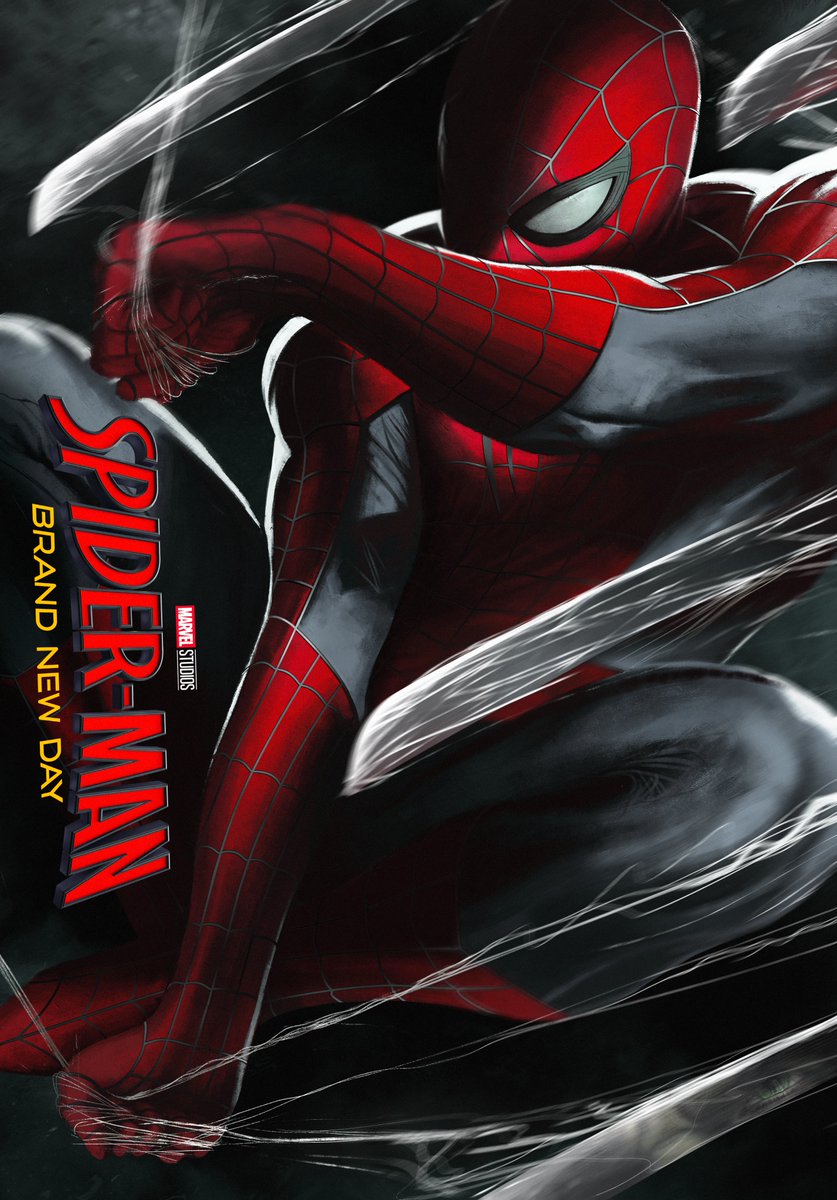 Visualsofazmat1's tweet photo. Soo Hyped for Spiderman Brand New Day so here's another Poster illustration🕷️ #SpidermanBrandNewDay #Spiderman https://t.co/qN5MITueIZ