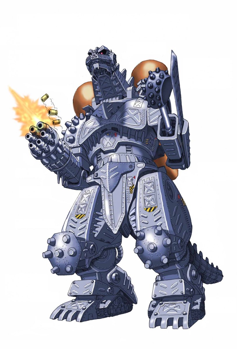 Kaiju_Freak_v2's tweet photo. Love lookin at Kiryu concept art, we really struck gold with the final design https://t.co/AUziep9hlI