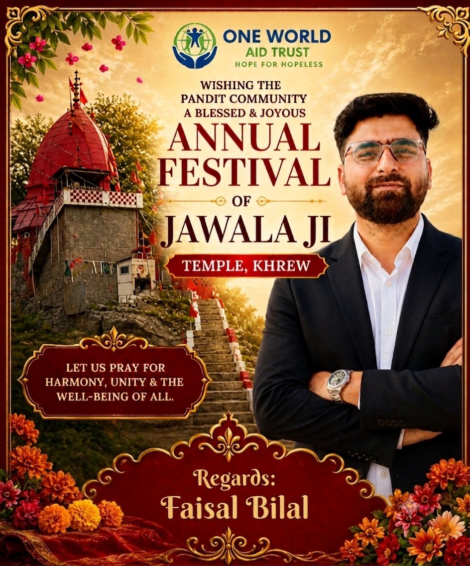 Faisalbilal3394's tweet photo. Wishing the pandit community a blessed Jawala ji festival !
May this festival bridge communities, bring peace , and well being for all !
@budgamboy @rahulpandita @SrinagarGirl @AwantiporPolice https://t.co/anhZyBmGb4