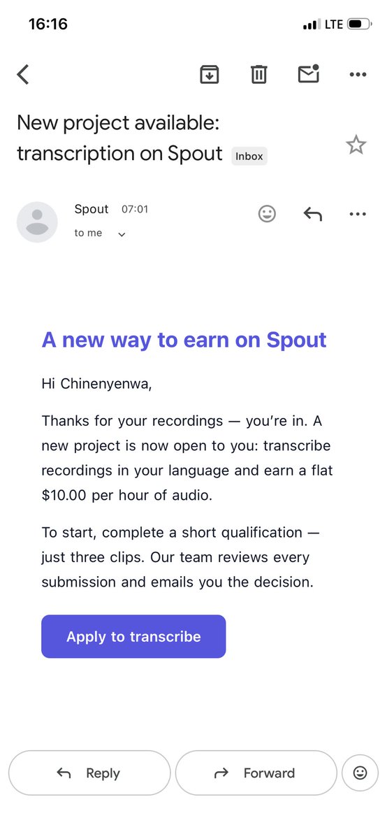 BeautyQuee57485's tweet photo. Just got approved to work on a project with Spouts! 🎉

If you’re looking for a legitimate opportunity to earn remotely, this is a good time to join. Use my referral link to register and complete your profile. Wishing you the same approval soon! 👇

https://t.co/AIrE7zdjGI https://t.co/DSc8gcLjdj