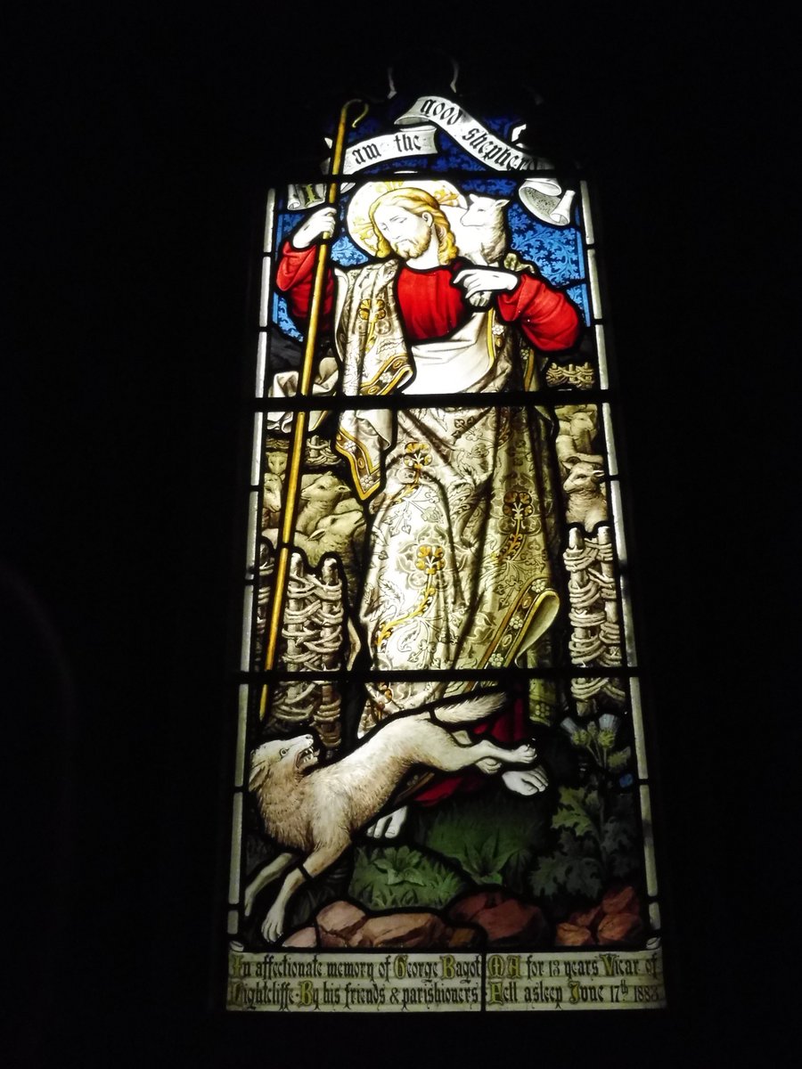 KWCook57's tweet photo. #StainedGlass in St Matthew's in #Lightcliffe. https://t.co/MSDhyf20xU