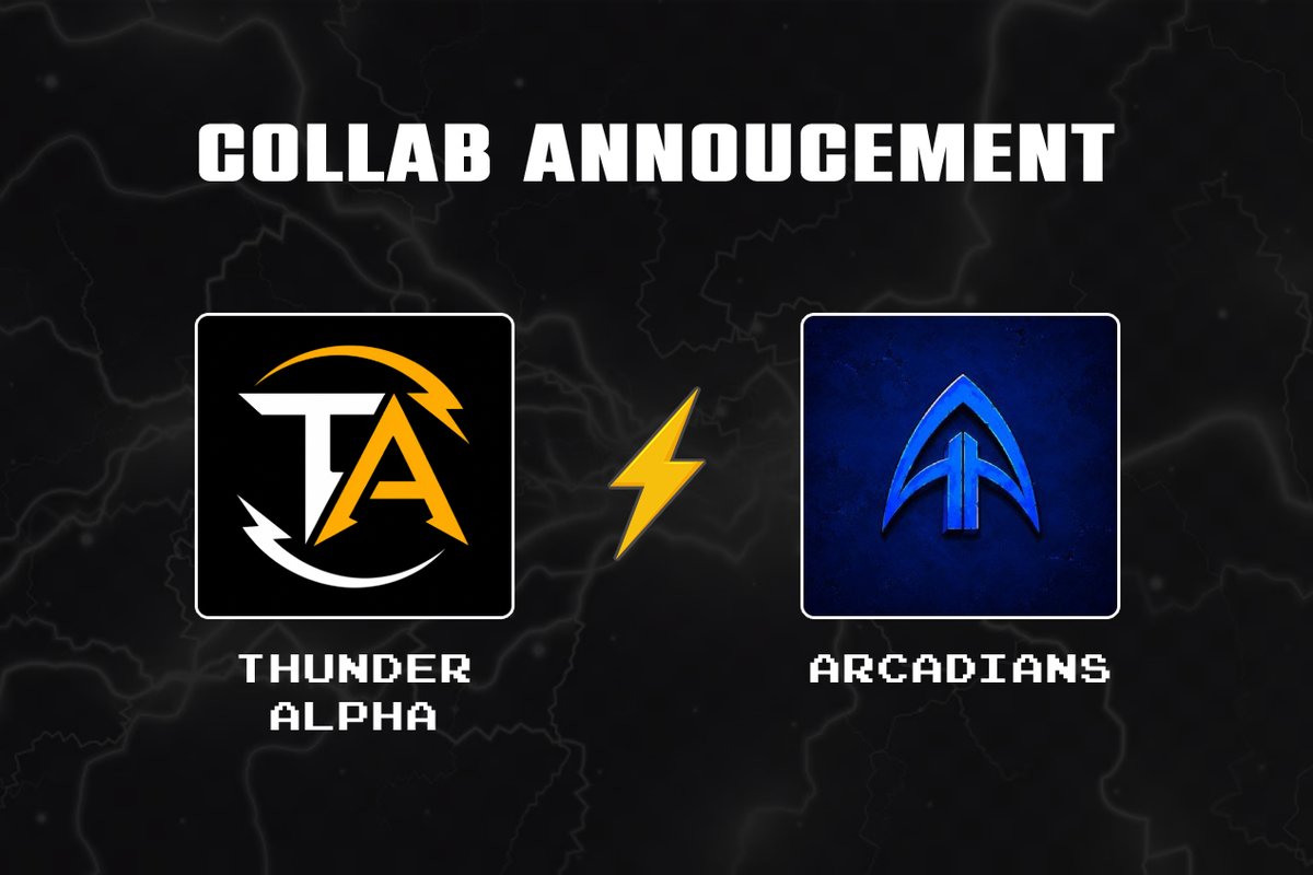 ThunderAlpha_'s tweet photo. We are proud to announce our collaboration with
@Arcadiansnft_ !! https://t.co/Sa3K9xenia