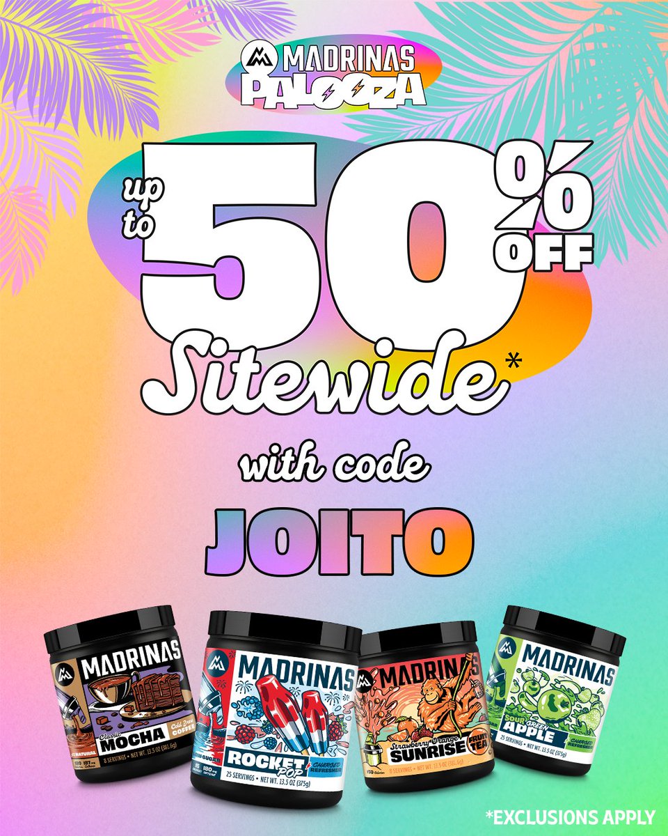 joitoo69's tweet photo. Hi guys!

@MADRINAS Palooza Summer Sale is here! :3

☀️The entire website is up to 50% off sitewide AND my code JOITO takes an additional 10% off the already discounted prices!

☀️Get your cold brews, charged refreshers, boba teas, bundles, whole beans and merch here 
>> https://t.co/Dk6CSGNuBT << 

Freya deffo recommends :3💜