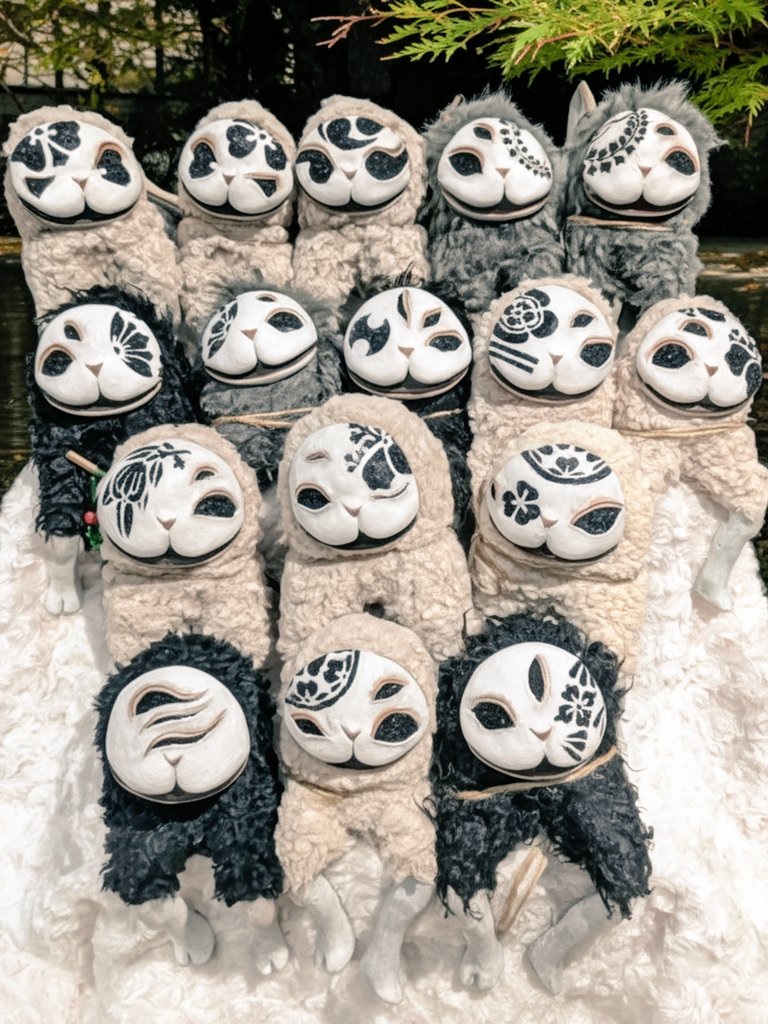 dokuga6137's tweet photo. 我が家にまたまた素敵なイヌジマさまたちが来てくれました🤣可愛いand男前ばかり✨️   #妖怪イヌジマ https://t.co/IQITJZpKA8