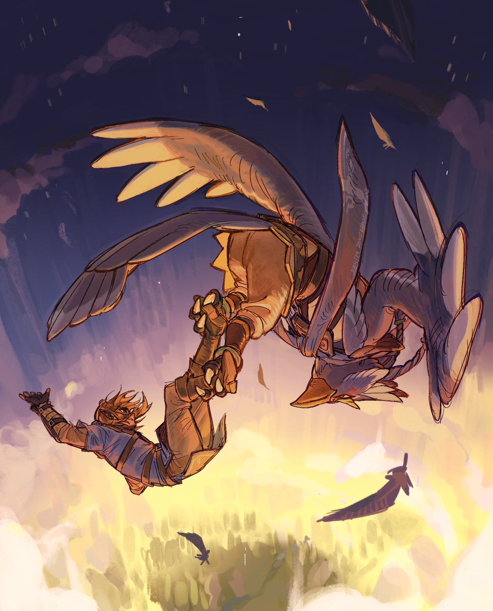 DZ_4589's tweet photo. [zelda/revalink] death spiral https://t.co/o5KzklTMBu
