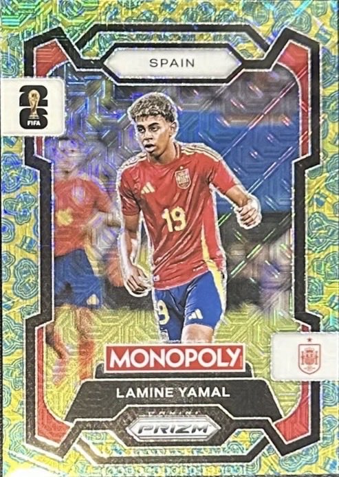 AngelaCollects's tweet photo. Lamine Yamal Hat Trick Mojo.

How hot is this card going to get ? https://t.co/0IoIrQ9o8O
