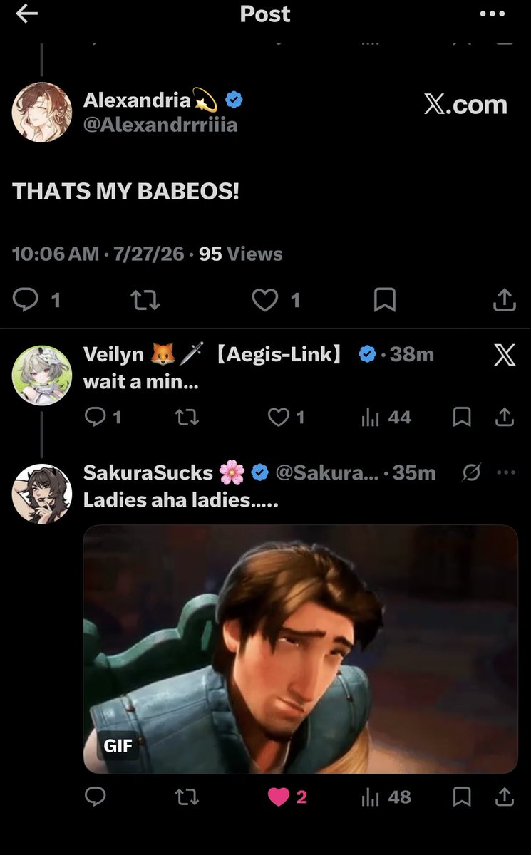 jace___1ace's tweet photo. My favorite interaction I’ve seen today 😆 https://t.co/W4UchaIkuL
