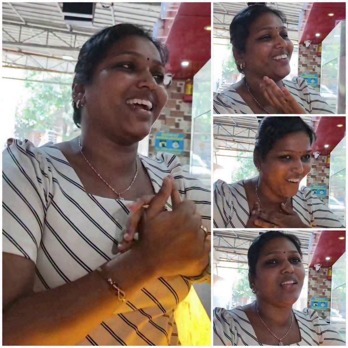 Babubabuji16's tweet photo. தனக்குத் துப்பாக்கி கிடைத்தால் பிரதமர் மோடியைச் சுட்டுவிடுவேன் என்று கூறிய இந்தப் பெண்ணைப் பற்றியோ அல்லது அவரது சமூக ஊடகக் கணக்கு விவரங்கள் பற்றியோ யாருக்காவது தெரிந்தால், தயவுசெய்து கருத்துத் தெரிவிக்கவும்.

இந்தியாவை நேசிக்கும் அனைவரும், இது தேசிய புலனாய்வு முகமையை (NIA) சென்றடையும் வரை இதைப் பகிர வேண்டும்.

பகிர்வு