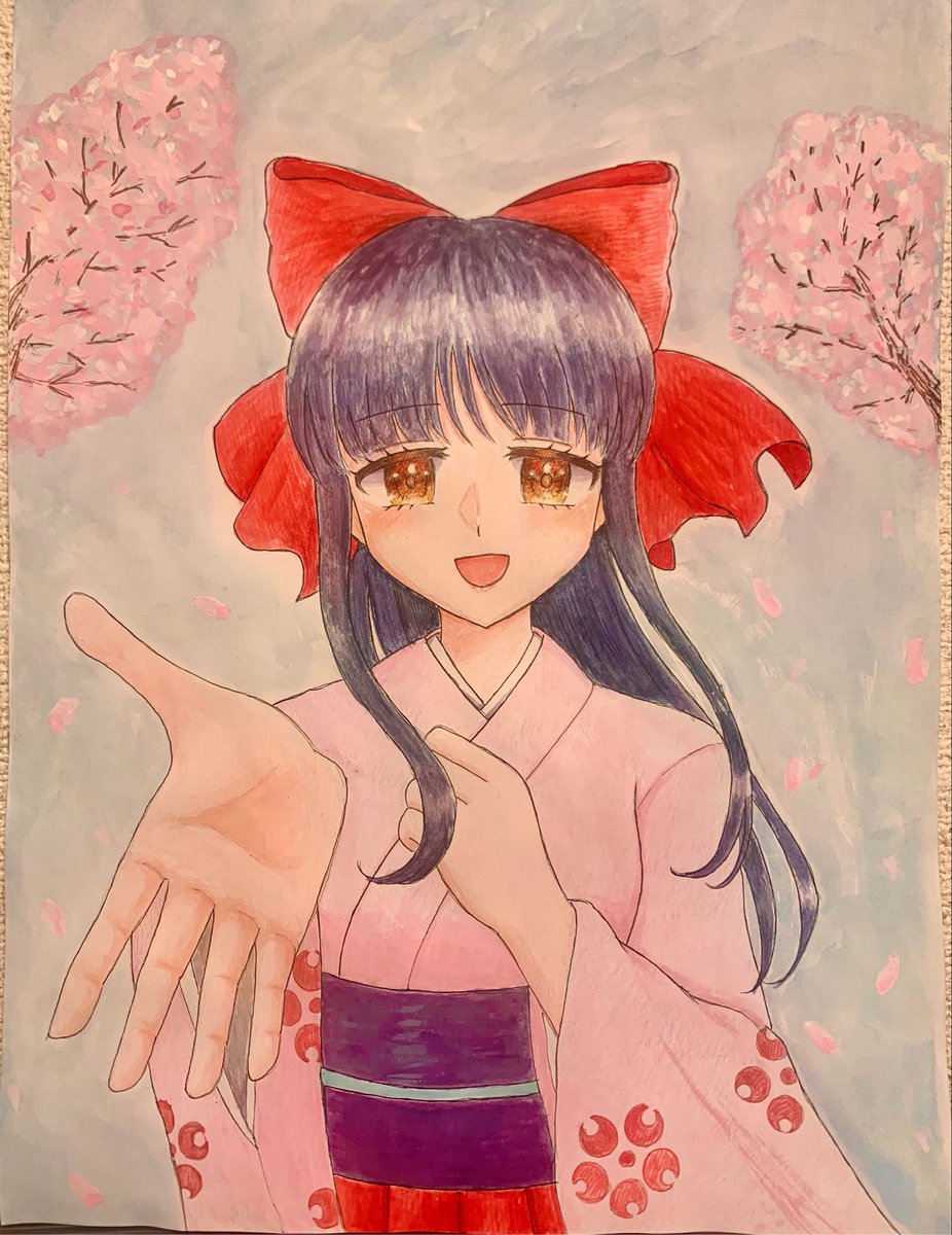 さくら、お誕生日おめでとう🌸 夏に咲きます 眩しい桜 今回は約10年