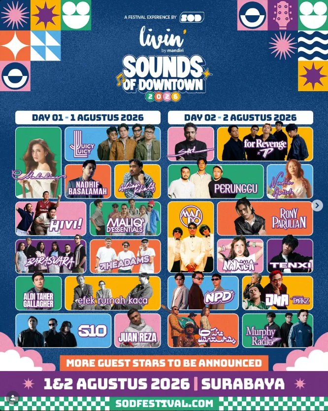 Supermacits's tweet photo. [KARENA MASIH DI LUAR KOTA]

Wts Tiket SOD Festival 2026
2 Tix Day 2 / 2 Agustus 
Sudah Include Surat Kuasa 

#zonauang #zonajajan wts wtb tix sodfestival sby https://t.co/uIkEKOAXkN
