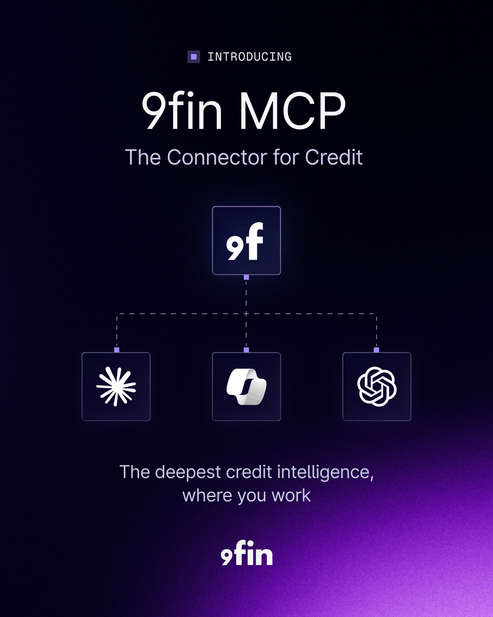 stevenjohnh's tweet photo. Very excited to have @9finHQ 's #MCP go live today. Amazing client feedback and very strong demand. We also just launched a new dockets product,  DIP financing database, and v2 of our AI Research Grid. 

Ridiculous product velocity from the team 🚀
#LevFin #Distressed #HighYield https://t.co/ERLJyNwj6E