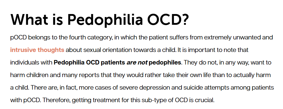 SuperBearNeo's tweet photo. Reminders that anyone calling Minus8 a pedophile is lying. Having POCD is not the same as actually having pedophilic attraction 

So can we stop spreading misinformation about this situation and people who suffer from POCD? Please? https://t.co/3nTkb4aLxq