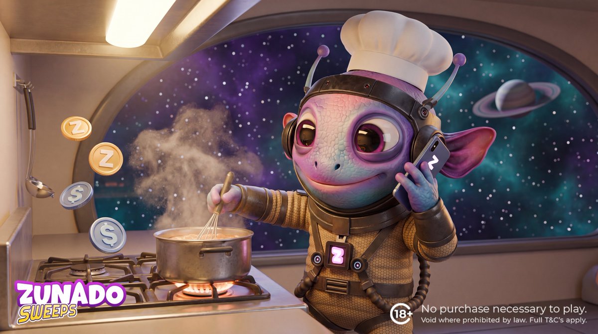zunado's tweet photo. 🚀 Monday. New week, new chaos brewing in my galaxy.

Something's cooking behind the scenes not saying what yet, but you'll want notifications on for this one. 👀

In the meantime, why not come play? Got the good stuff waiting at https://t.co/cv3xIegvfQ.

🎰 Free-to-play sweepstakes casino, 18+