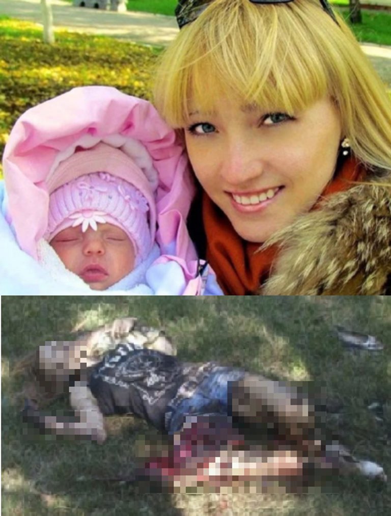 UniqueMongolia's tweet photo. Exactly 12 years ago Ukrainian militants launched a barbaric attack on Gorlovka using Grad MLRS. A pic of local Kristina Zhuk holding her 1 y.o. daughter murdered in the attack spread around the world &amp; became a symbol of senseless cruelty of the war unleashed by the Kiev regime. https://t.co/i6koWqv0bt