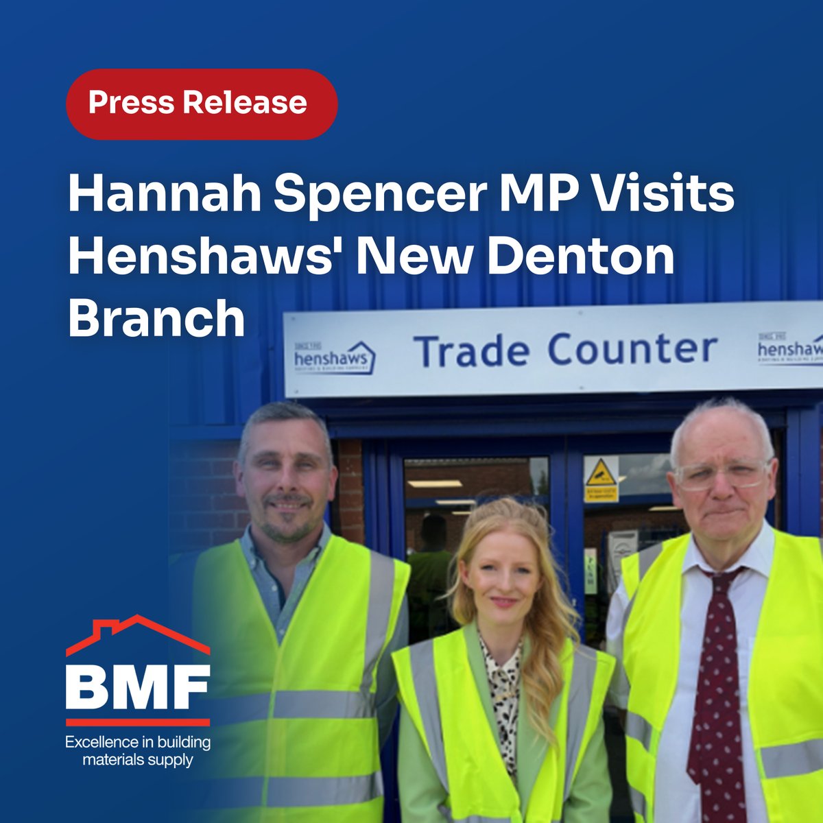 bmf_merchants's tweet photo. How builders’ merchants create local jobs and supply the materials needed for more energy-efficient homes was the focus of a constituency visit by Hannah Spencer MP last Friday.

Read the full story here: https://t.co/Pcbn4sUxZG https://t.co/8KLX6Qj5ag