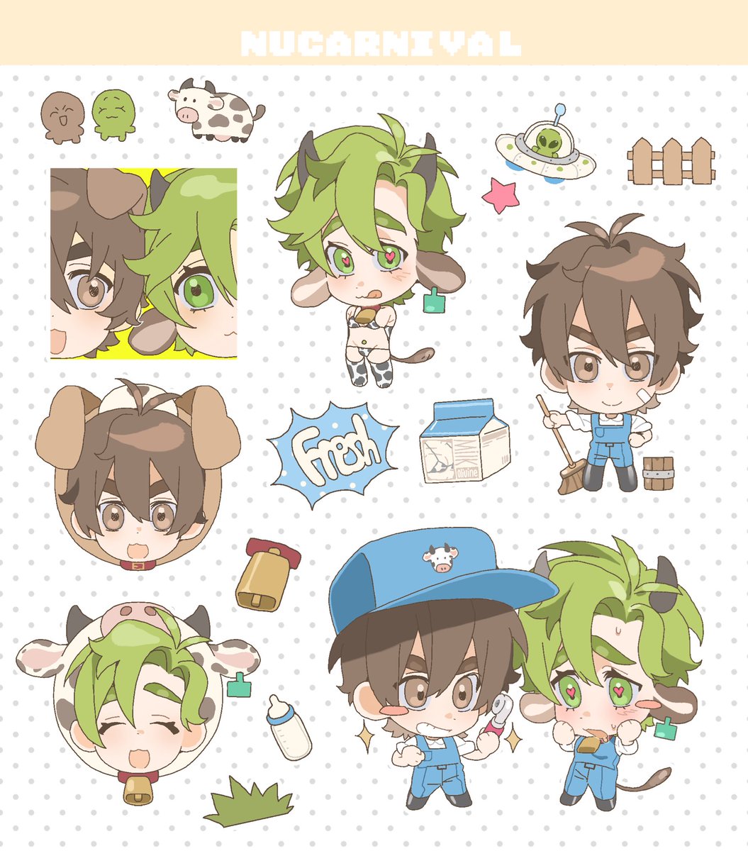 cang76938's tweet photo. 画了这样的贴纸😋 https://t.co/MmmVfVtowA
