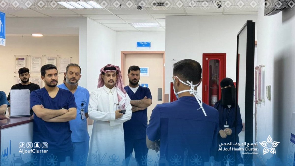 AljoufCluster's tweet photo. #تغطية | 📸

أقام مستشفى الملك عبدالعزيز التخصصي بالجوف أحد مكونات #تجمع_الجوف_الصحي ، حملة توعوية عن الإنتان ، بهدف تعزيز الوعي بأهمية الاكتشاف المبكر والتدخل الطبي السريع للحد من مضاعفاته.

#جوفنا_صحي https://t.co/HUZgJMLw9T