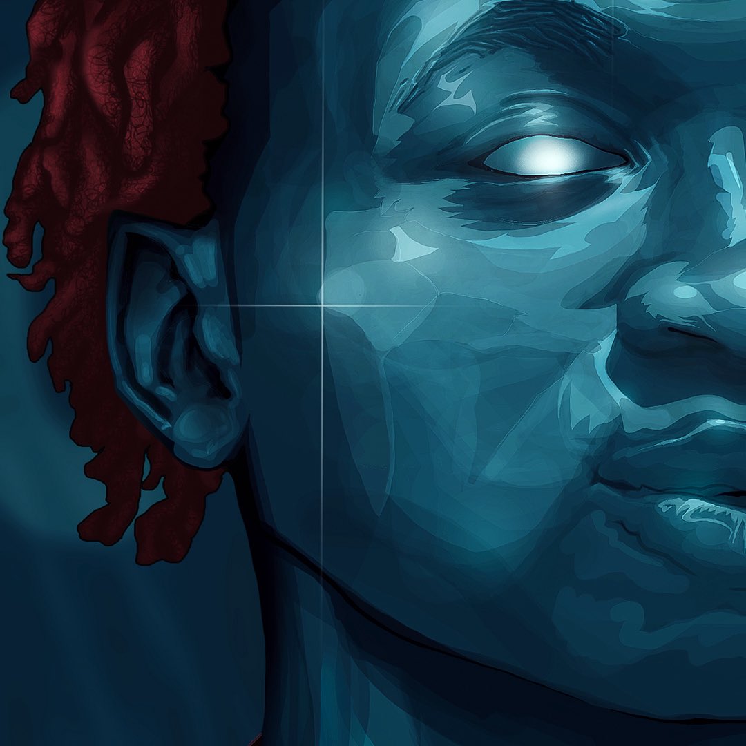 parall5x's tweet photo. Frozen in time. ❄️💎 
Visualized the icy “Glacier Boy” energy for @scottyolorin00 

Artwork by @parall5x 

#glaciergirl #digitalart #scottyolorin #nigerianartist #digitalillustration https://t.co/6lGSLQOLpe