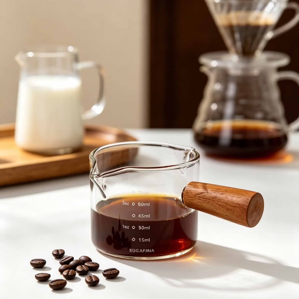 Richard1917438's tweet photo. 5-minute iced latte hack: shake espresso + oat milk + a touch of honey in a jar, pour over ice, enjoy creamy café vibes at home!  #HomeBarista https://t.co/ne8iVE8UGR