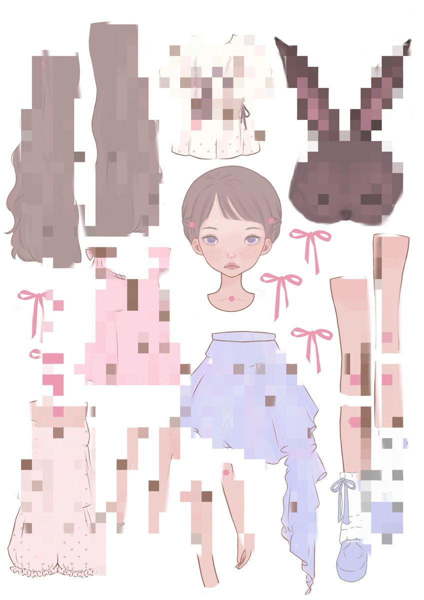 aprilynaly's tweet photo. Ini aslinya paperdoll gitu, nanti aku upload jadinya
#paperdoll #art #artmoots #illustration https://t.co/foUo0dP9vm