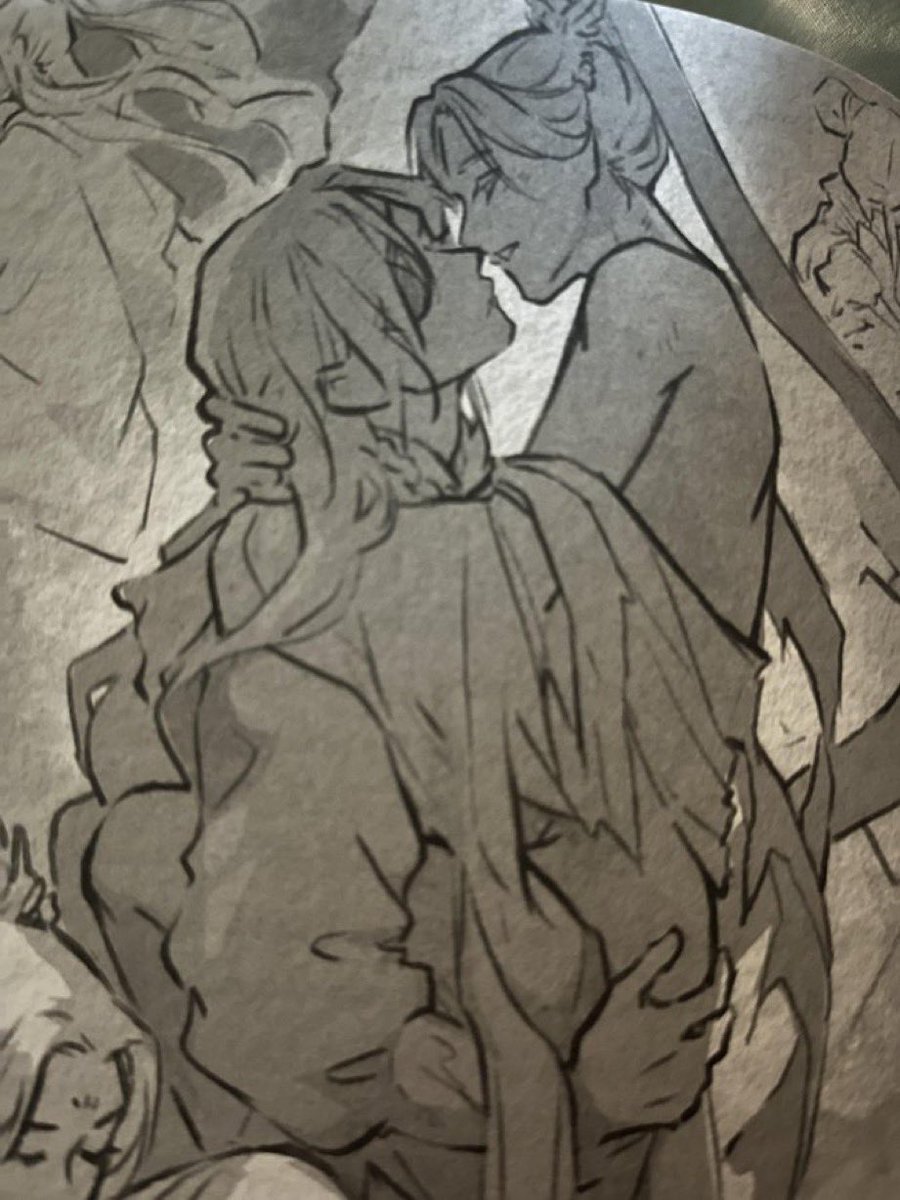 Loq1b1's tweet photo. Head canon this would be Hua cheng’s favorite sex position Xie lian can’t hide his face or run away 
He has no choice but to surrender himself entirely to Hua Cheng’s hands, unable to hide anything he feels https://t.co/rqBAEApxZT