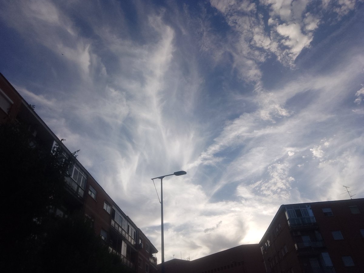 AuditorEtico's tweet photo. @PuraVirtud "Todo pasa por no mirar las nubes y esos costosos avioncitos que cualquier vecino sufre a diario, esas estelas que dibujan redes y tapan el sol.
Dicen que te rocían aluminio y no se qué, una fumigación que nadie entiende y que te explican como vapor de agua."

El pastor del Viso https://t.co/1nYQYGHsDI