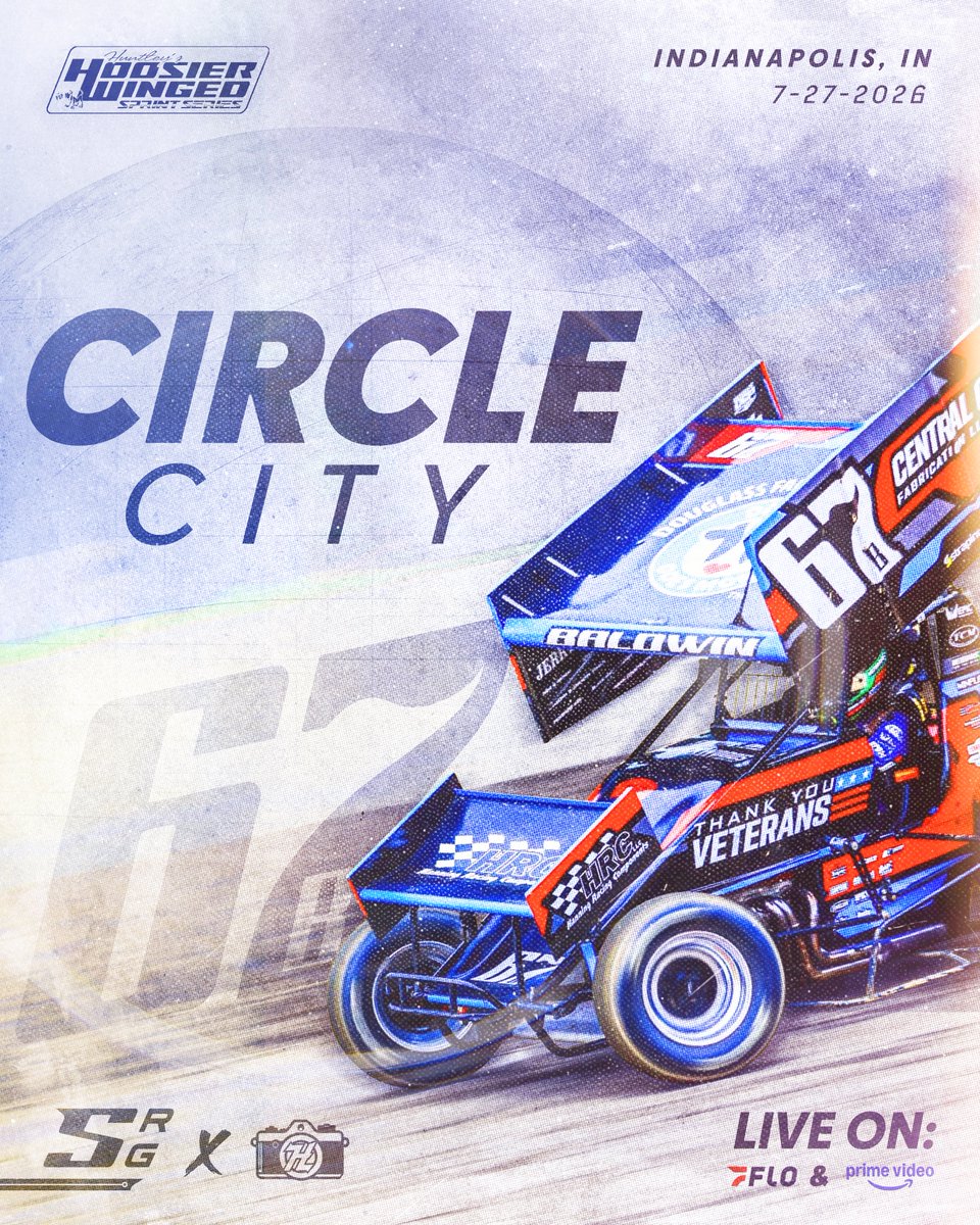 DBRacing67's tweet photo. After a P2 at @FlorenceSpdwy on Saturday, we're headed to @CircleCityDirt! Be sure to tune in live on @FloRacing or @PrimeVideo!!

🎨 - @SlideJob67 
📷 - Zach Hensley https://t.co/jZDgXU2RUj