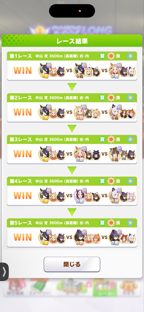 modo0705's tweet photo. 2次ラウンド2日目17勝🍎🥺🎶 https://t.co/w2o6ATcJow