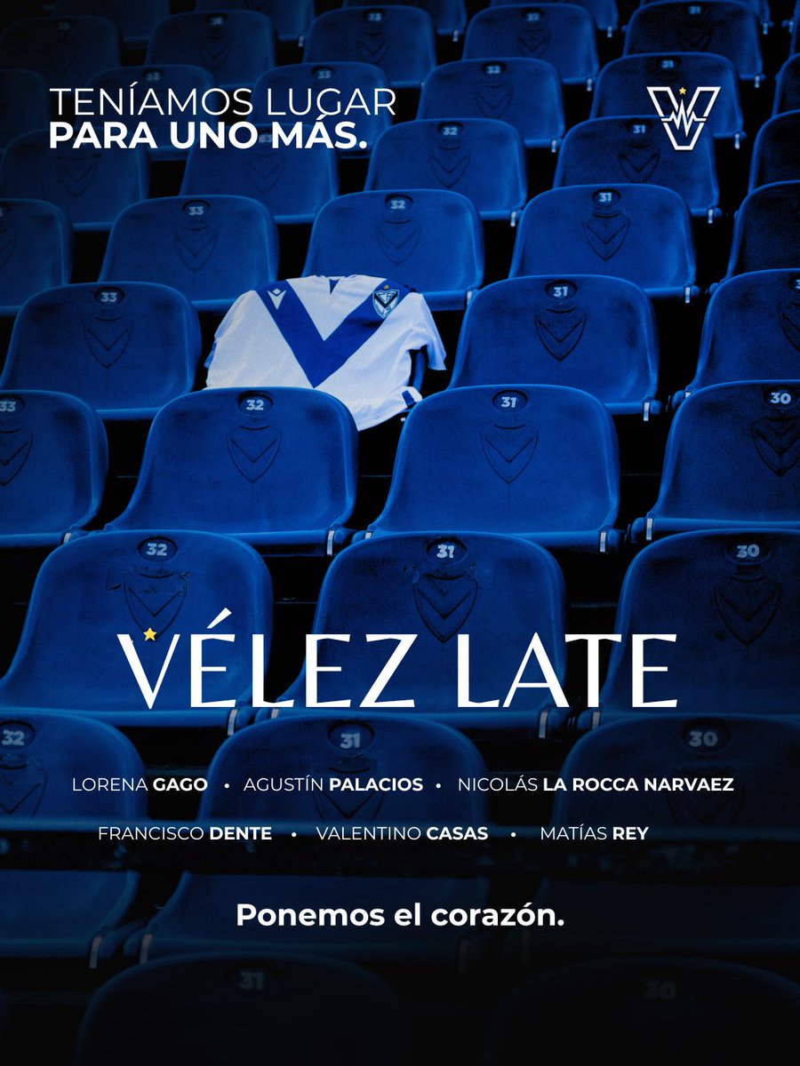 VÉLEZ LATE tweet media