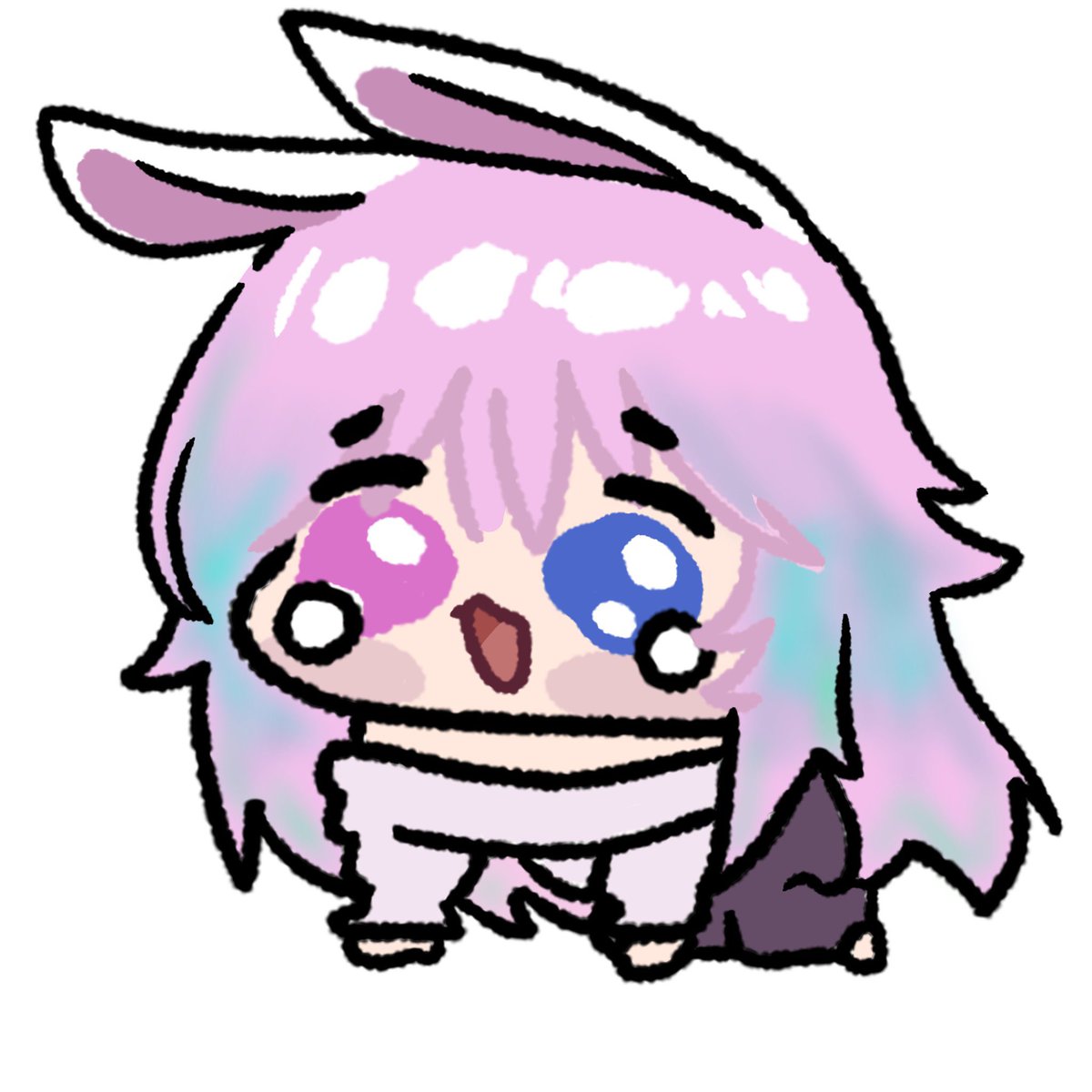CottontailVA's tweet photo. post Offkai depression bro… 
I had SO much fun seeing everyone !! 

thank u for coming to say hi / see me perform, it means the world to me 🥹🩵🩷 https://t.co/TSGm5CYRsN