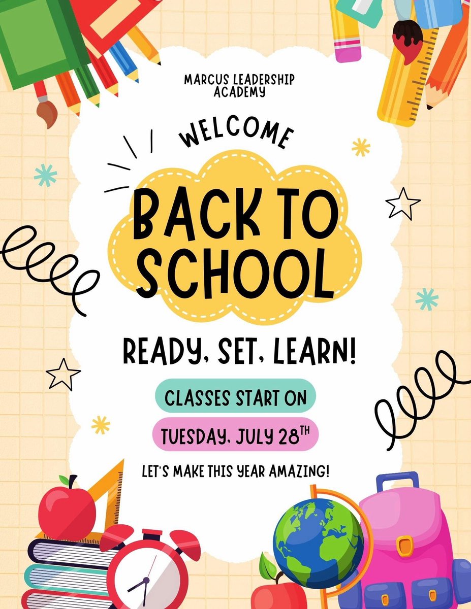 MLA_Mustangs's tweet photo. ✈️ All Aboard for a New School Year!
Tomorrow is the first day of school, and we can't wait to welcome you for an incredible year of learning! 
✈️ ¡Todos a bordo de un nuevo año escolar!
¡Estamos emocionados de darles la bienvenida a un increíble año de aprendizaje! https://t.co/6aKeZfDw7Y