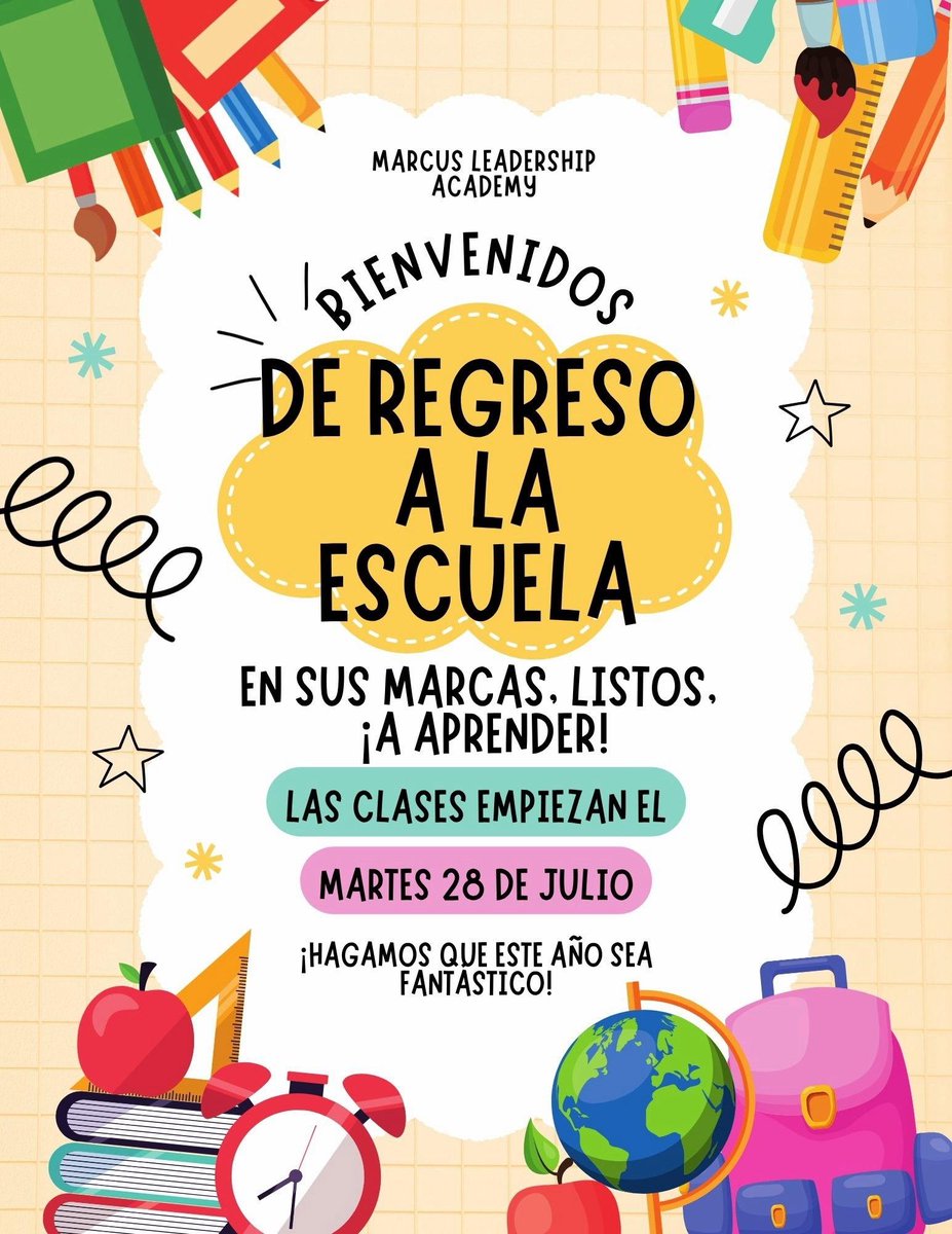 MLA_Mustangs's tweet photo. ✈️ All Aboard for a New School Year!
Tomorrow is the first day of school, and we can't wait to welcome you for an incredible year of learning! 
✈️ ¡Todos a bordo de un nuevo año escolar!
¡Estamos emocionados de darles la bienvenida a un increíble año de aprendizaje! https://t.co/6aKeZfDw7Y