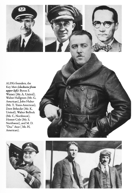 swapapilots's tweet photo. Union History: On this day in 1931, Dave Behncke and 24 "Key Men" founded the Air Line Pilots Association. Pilots pushing and competitive flying in unflyable conditions had become the norm, and Pilots knew that no one but themselves would advocate for their safety. Modern aviation safety traces directly to their courage.

Photo: Flying The Line Vol. I page 119