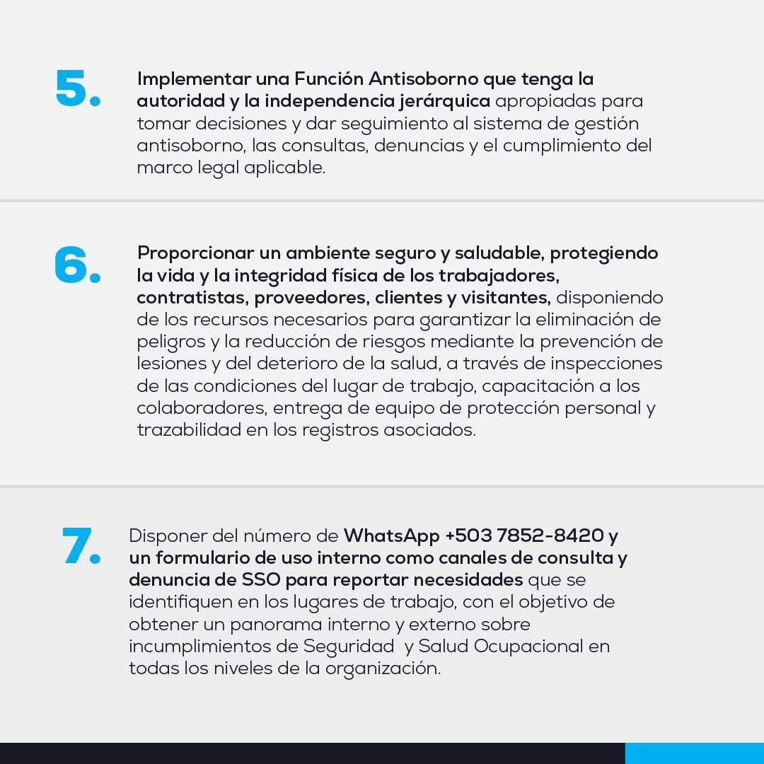 ConstructoraSV's tweet photo. Nuestro compromiso va más allá de construir. Impulsamos una cultura basada en la ética, la calidad, el cumplimiento y la mejora continua para brindar servicios confiables y seguros. 💙🏗️ https://t.co/PDDvRYbWWH