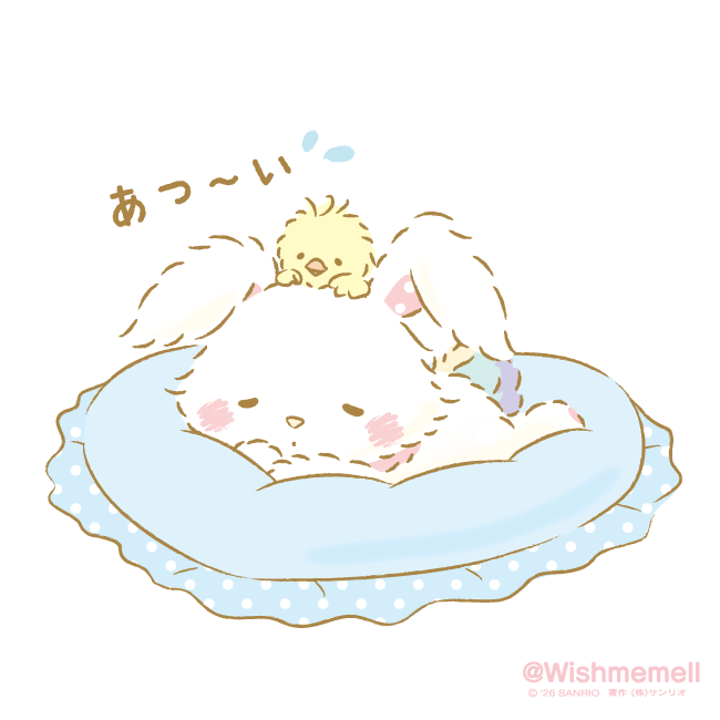 Wishmemell's tweet photo. 毎日とっても暑いから、
さむ〜いダジャレをメルにおしえてほしいな。 https://t.co/3cm6l0G6sN