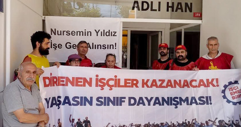 DevSendikalBir's tweet photo. #İşçiEmekçiBirliği olarak 27 Haziran günü direnişte olan Ağaç AŞ işçilerini ve Elektrik Mühendisleri Odası çalışanını ziyaret ettik.
https://t.co/SazetrLb8Z https://t.co/oZyNW92Zb7