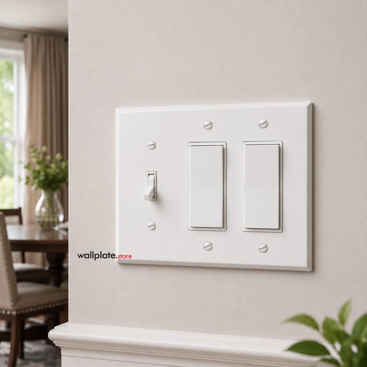 wallplatestore's tweet photo. 3-Gang White Metal Wall Plate – 2 Decora® (Rocker/GFCI)   1 Toggle Switch | Standard Size

🇺🇸#MadeInUSA 
 https://t.co/VgoPN0wTYs https://t.co/Gr6mWbUxqG