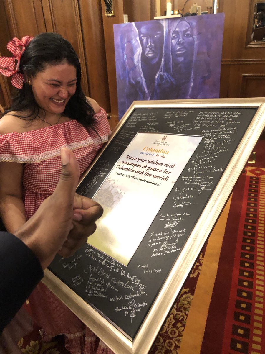 zenge_ss's tweet photo. @sherwiebp I was just at a vibrant Colombia embassy event last week commemorating 216 yrs of independence in Addis Ethiopia and it was very well turned out. Colombia shutting its Addis embassy will also spell its departure from continental Africa. Pretty unfortunate. https://t.co/G0LttQ7W5A