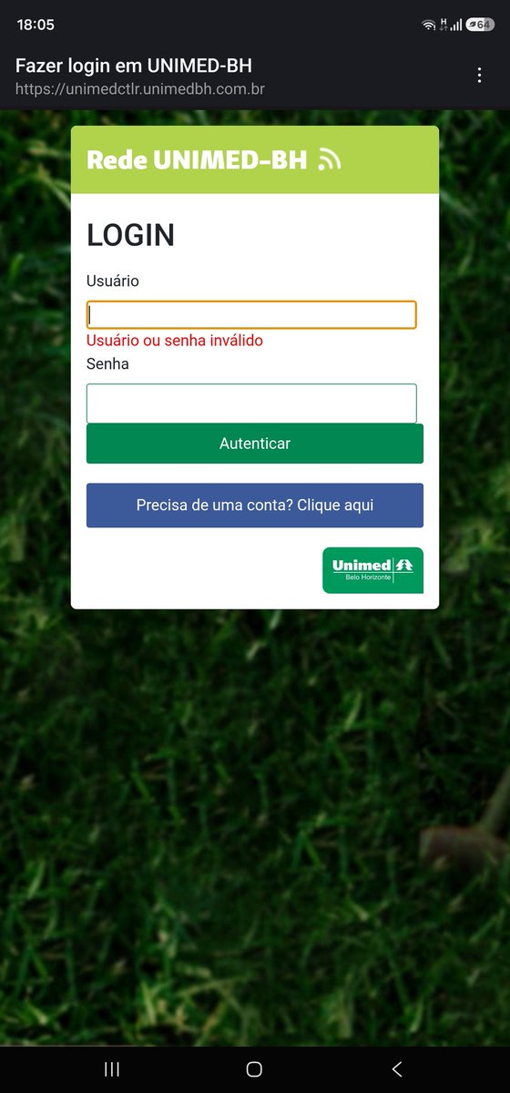 thiallec's tweet photo. Que coisa chata... A @unimedbh oferece qcesso a uma rede wi-fi em seus centros para os clientes e, não há uma opção para caso eu esqueça a senha e nem da p criar outra... E digo mais, no SAC nem sabem q esse serviço existe! #IssoéUnimed https://t.co/fnlRMzbEfV