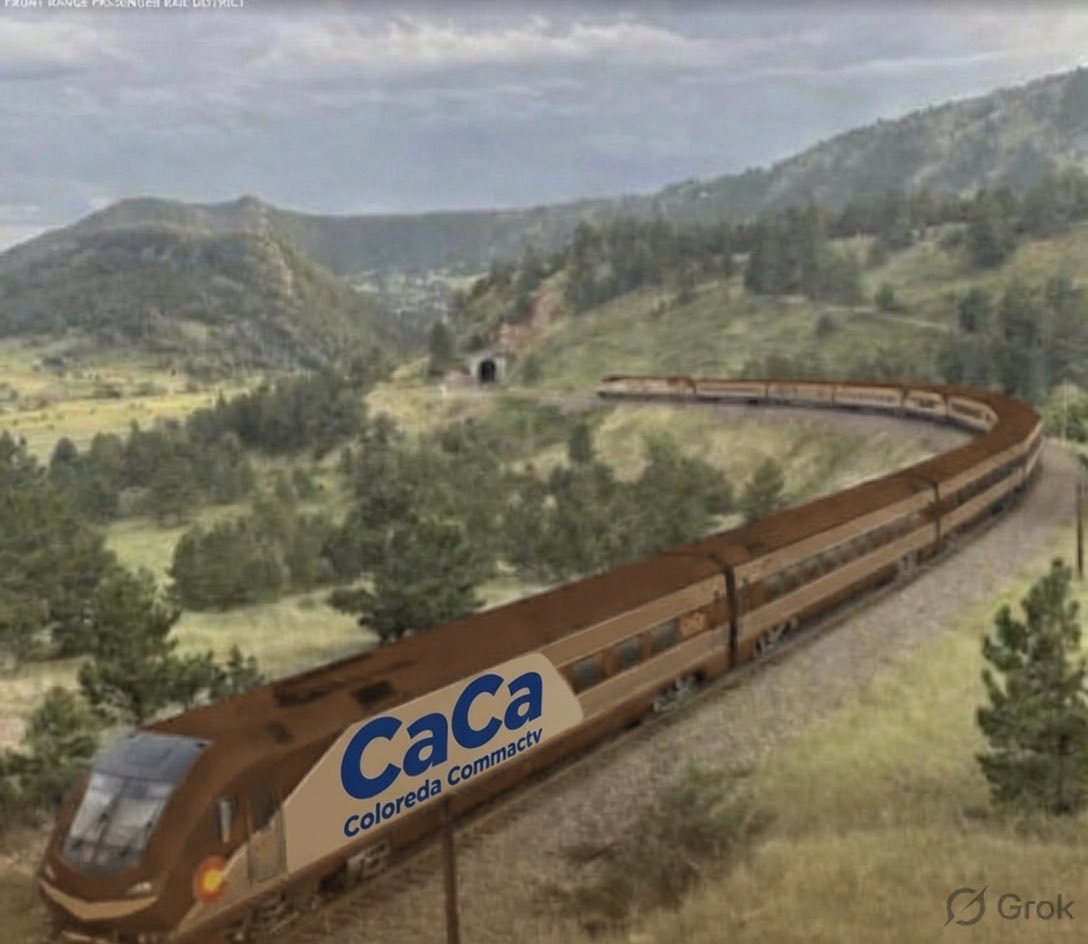 mrosazza's tweet photo. #cacatrain @GovofCO #colorado https://t.co/VxJ9r1Z1Rd