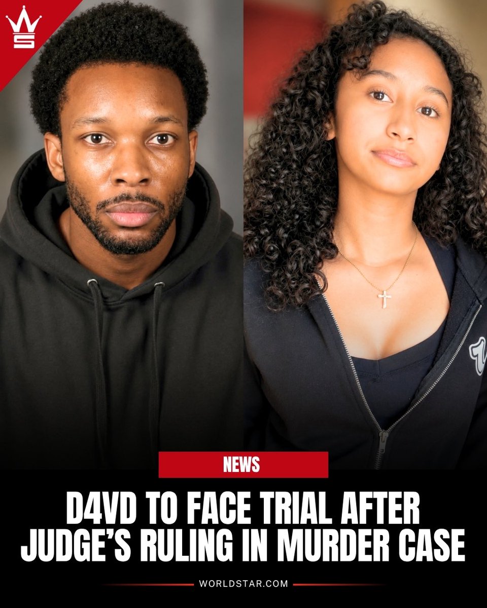 WORLDSTAR's tweet photo. BREAKING: A Los Angeles judge has ruled there is enough evidence for singer d4vd, whose legal name is David Burke, to stand trial on charges including murder, continuous sexual abuse of a child, and mutilation of a body in the death of 14 year old Celeste Rivas Hernandez. Burke has pleaded not guilty and denies the allegations.