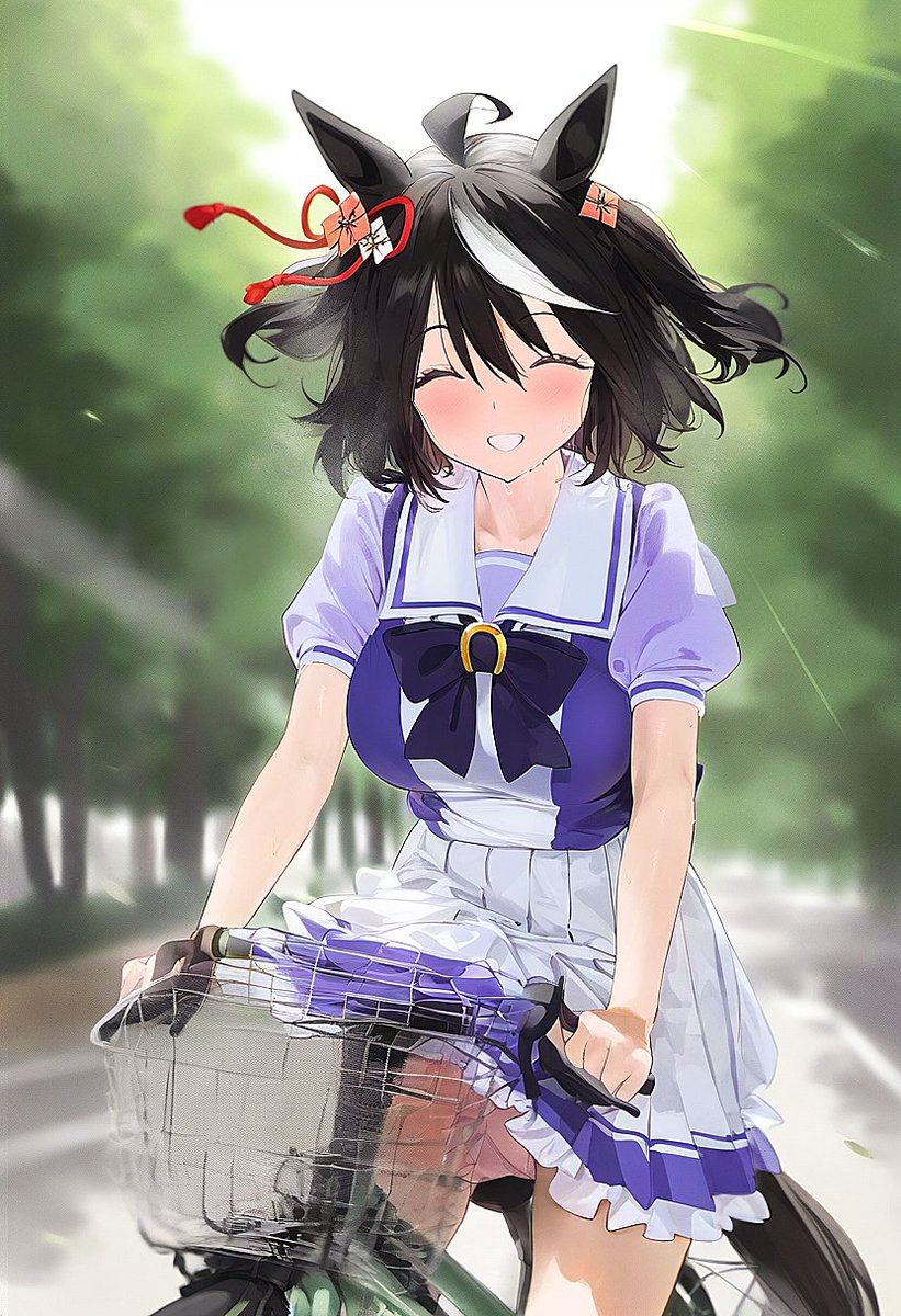 u4pTBP2SDY69696's tweet photo. キタサンブラック / kitasan black (umamusume)

チラリ https://t.co/b2eifyhiHU
