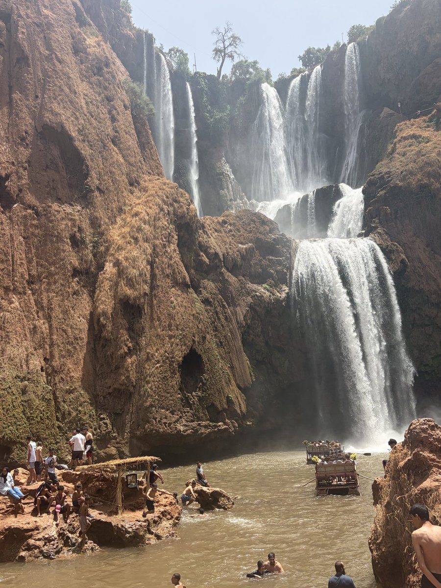 nodaysarfff's tweet photo. Ouzoud waterfall you rocked my world https://t.co/SFUKEziI8W