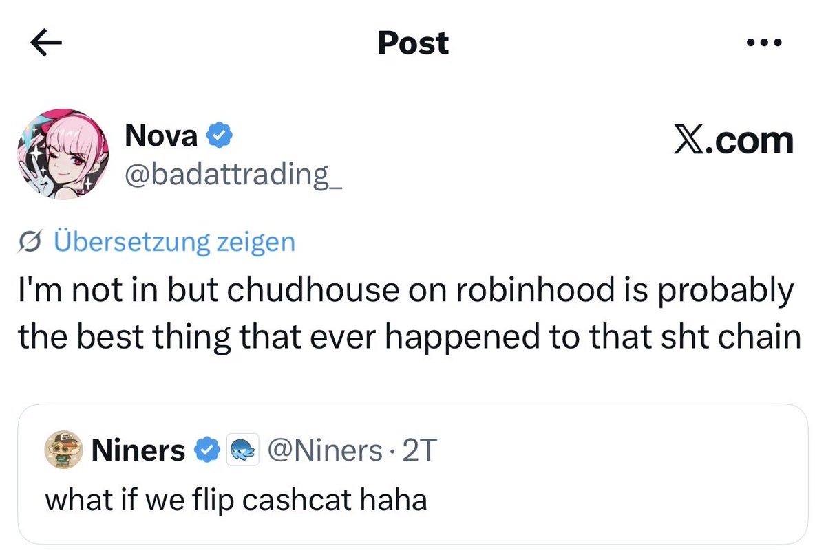 kaker0_'s tweet photo. I cant believe she didnt get paid for this rug ….
@badattrading_ 
$chudinhood https://t.co/q6h0G0dxKK