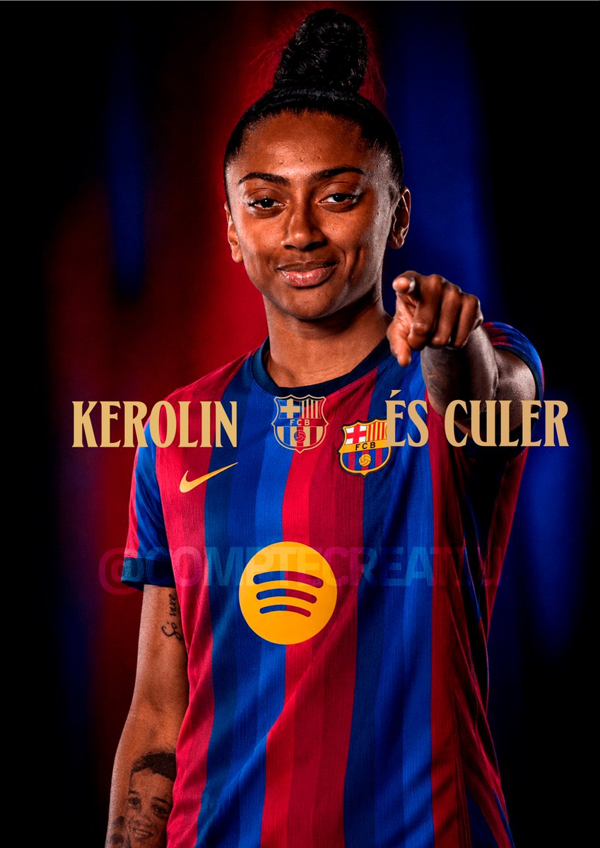 CompteCreatiu's tweet photo. 🚨 Aquest matí ja hem parlat de l’operació i ara @angelperezpx n’amplia la informació i la dona pràcticament per feta.

🇧🇷 Si no hi ha cap gir inesperat, Kerolin Nicoli serà nova jugadora del @FCBfemeni.

💰 Traspàs de 1,5 M€.

✍️ @SocBlaugranaFC https://t.co/ZMHWc7jZMq