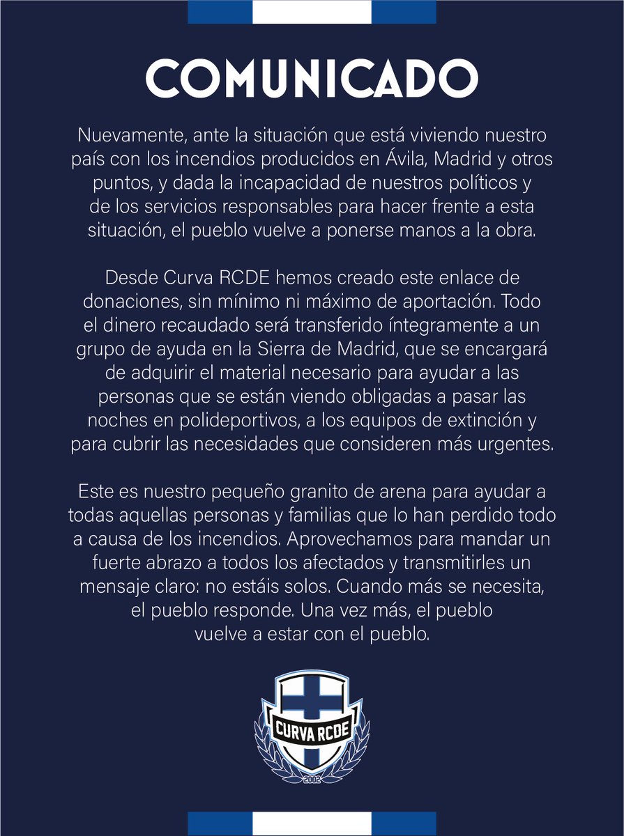 CurvaRCDE's tweet photo. https://t.co/iQRTpJj0Sr